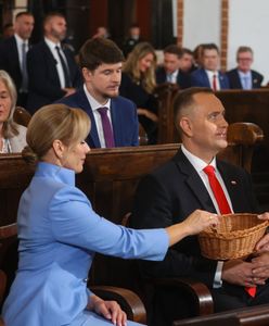 Hojny gest nowego prezydenta. Tyle Nawroccy dali na tacę