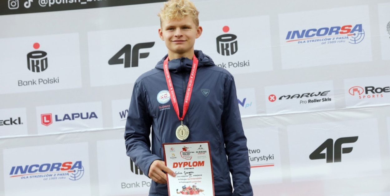 Niesamowity talent. 18-latek mistrzem Polski w biathlonie