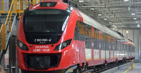 Warszawa dostanie 46 mln euro dofinansowania na zakup pociągów