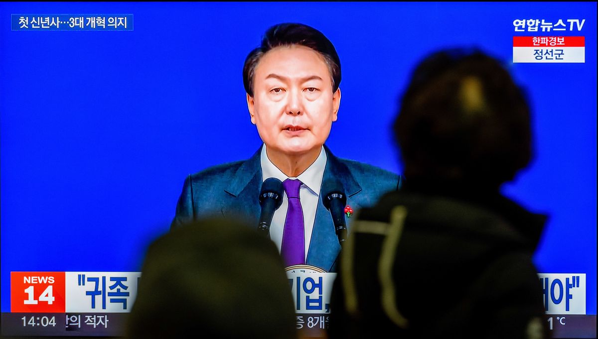 Prezydent Korei Południowej Yoon Suk Yeol's podczas telewizyjnego noworocznego wystąpienia zapowiedział nowe działania rządu, w tym również stanowcze kroki wobec agresywnego sąsiada