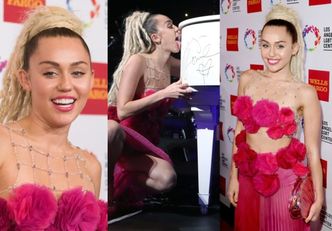 Miley Cyrus LIŻE FORTEPIAN na imprezie LGBT Center... (ZDJĘCIA)