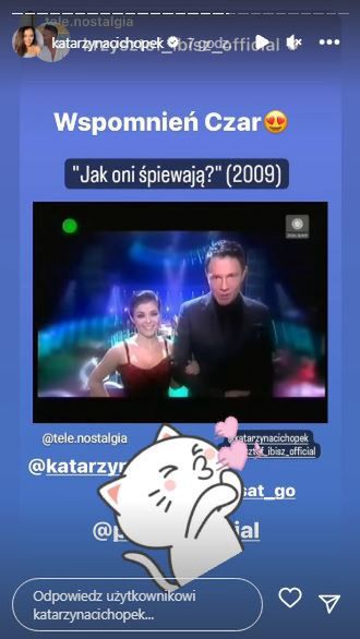 Tak zareagowała Katarzyna Cichopek