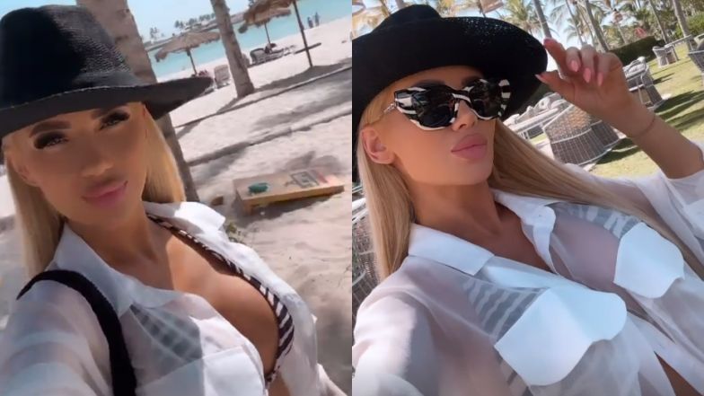 Izabela Macudzińska wypoczywa w Omanie