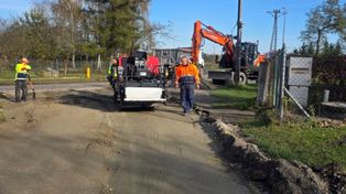 Prochowice: W Szczedrzykowicach i Kawicach budowane są nowe drogi