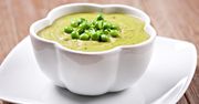 Przepis na krem z zielonego groszku. Prosta zupa z 4 składników