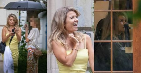Marta Manowska stroi miny podczas wizyty w salonie fryzjerskim (ZDJĘCIA)