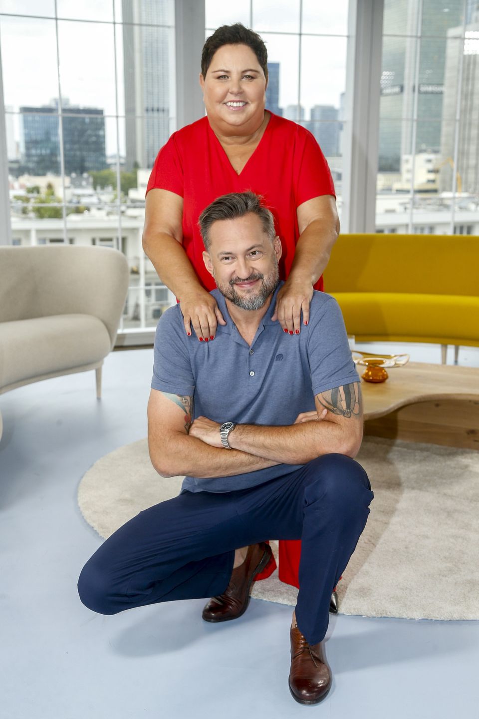 Marcin Prokop i Dorota Wellman