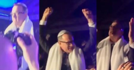 Tom Hanks w przebraniu rabbiego tańczy na weselu!