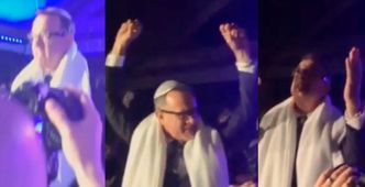 Tom Hanks w przebraniu rabbiego tańczy na weselu!