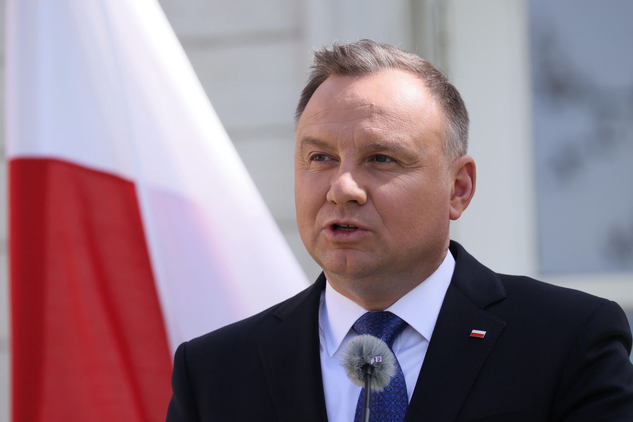 Prezydent Andrzej Duda odniósł się do sytuacji w Ukrainie 