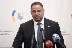 Jermak zrezygnował ze stanowiska. Zapowiedział wyjazd na front