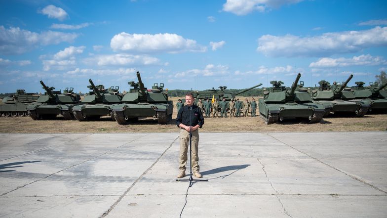Pierwsze 14 czołgów Abrams już w Polsce