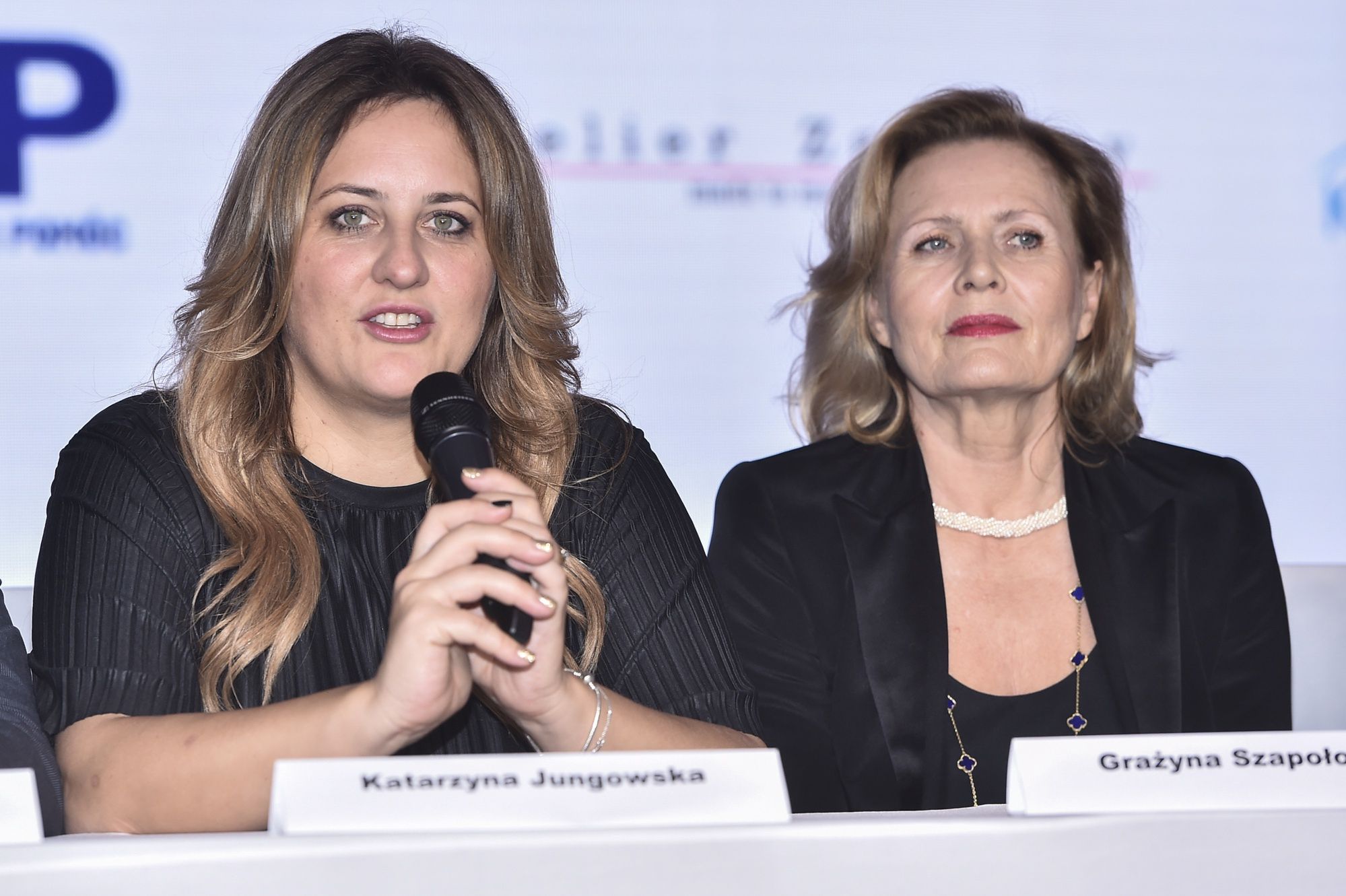 Katarzyna Jungowska i Grażyna Szapołowska w 2019 roku