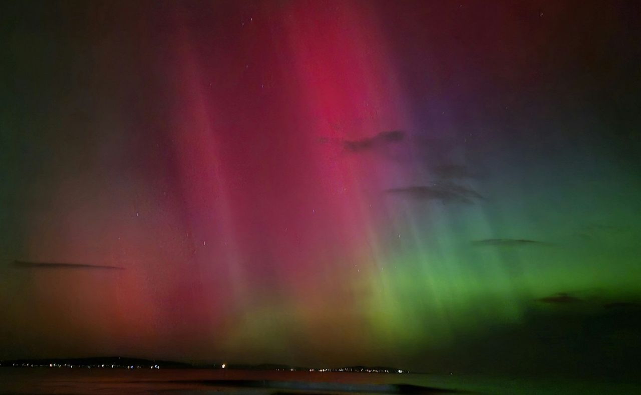 Zorze polarne nad Polską. To się często nie zdarza