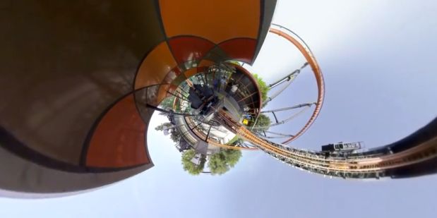 6 kamer GoPro, rollercoaster i planeta z filmu