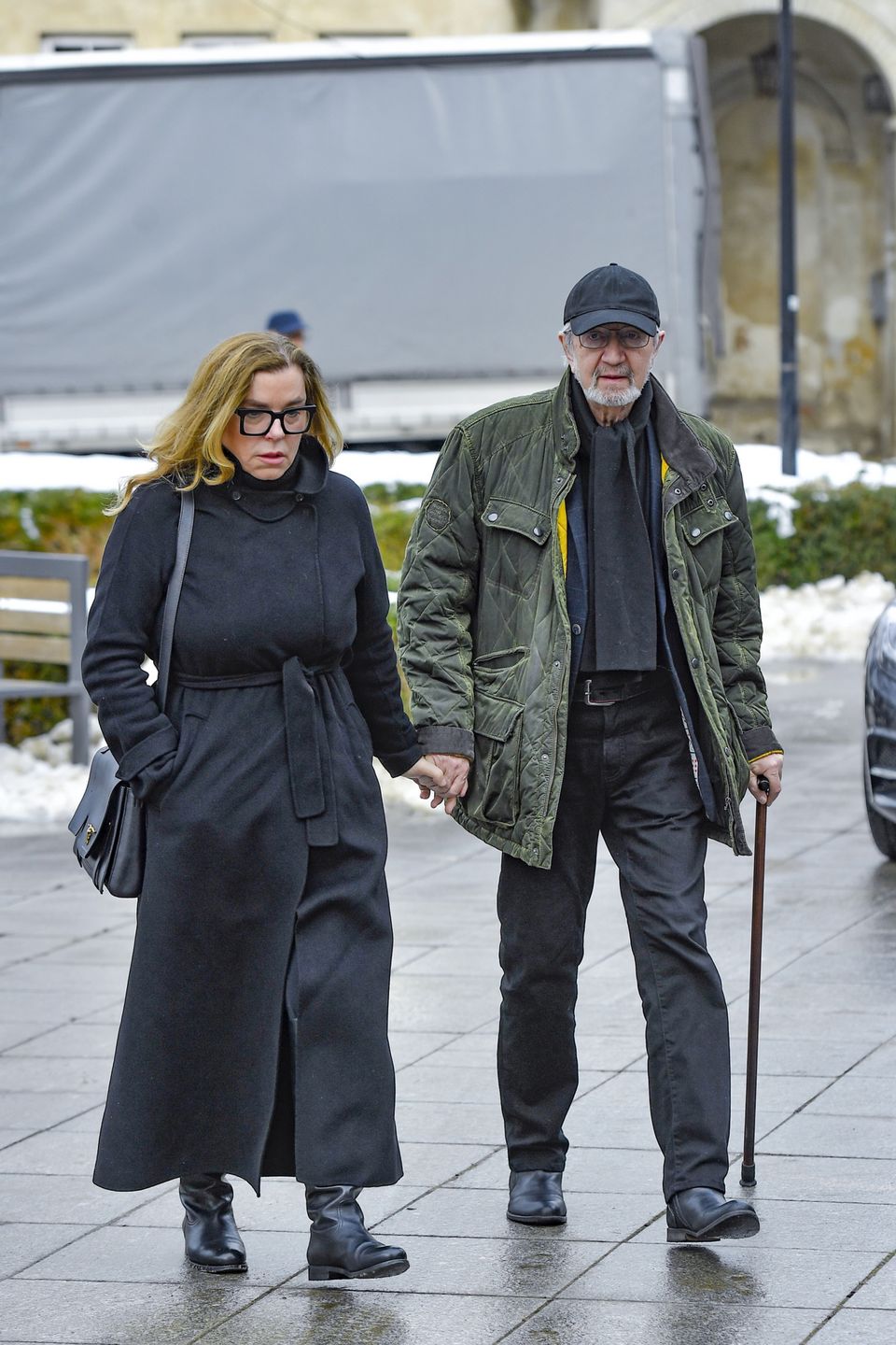 Krzysztof Daukszewicz z żoną Violettą Ozminkowski