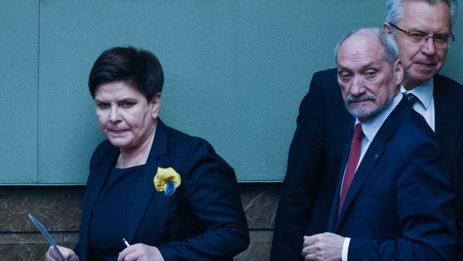 Beata Szydło i Antoni Macierewicz 