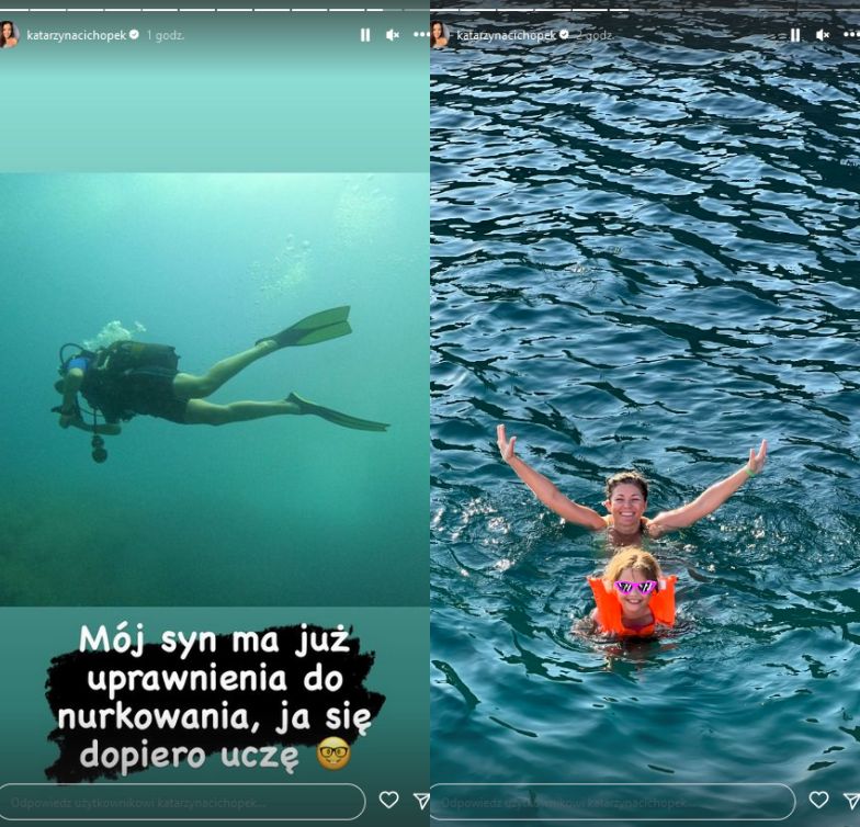 Katarzyna Cichopek i Maciej Kurzajewski wypoczywają na wspólnych wakacjach