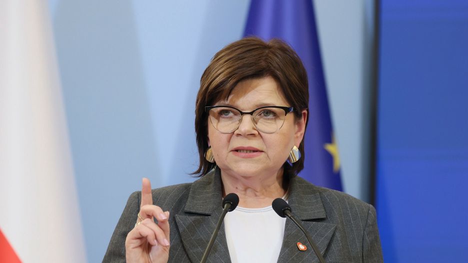 Ministrowie finans�w i zdrowia nt. sk?adki zdrowotnej dla przedsi?biorc�w
Fot. Pawel Wodzynski/East News, Warszawa, 21.03.2024. KPRM. Konferencja prasowa "Zmiany w skladce zdrowotnej dla przedsiebiorcow",  z udzialem ministra finansow Andrzeja Domanskiego, minister zdrowia Izabeli Leszczyny (n/z) i wiceministra finansow Jaroslawa Nenemana.
Pawel Wodzynski