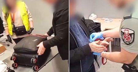 Odkrycie na lotnisku Chopina. Turysta miał cwany plan