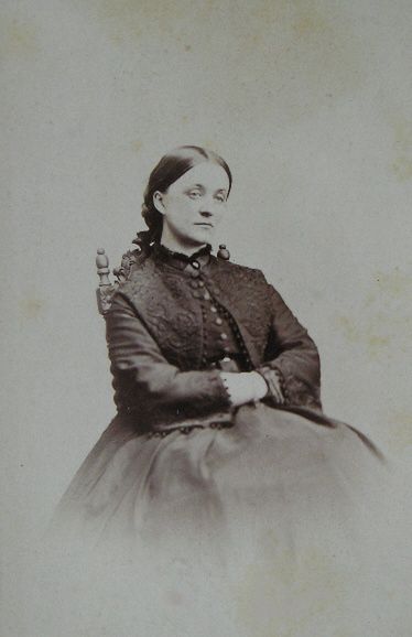 Jadwiga Zamoyska  podczas pobytu w Dreźnie, 1852 r.,  zbiory PAN Biblioteki Kórnickiej 