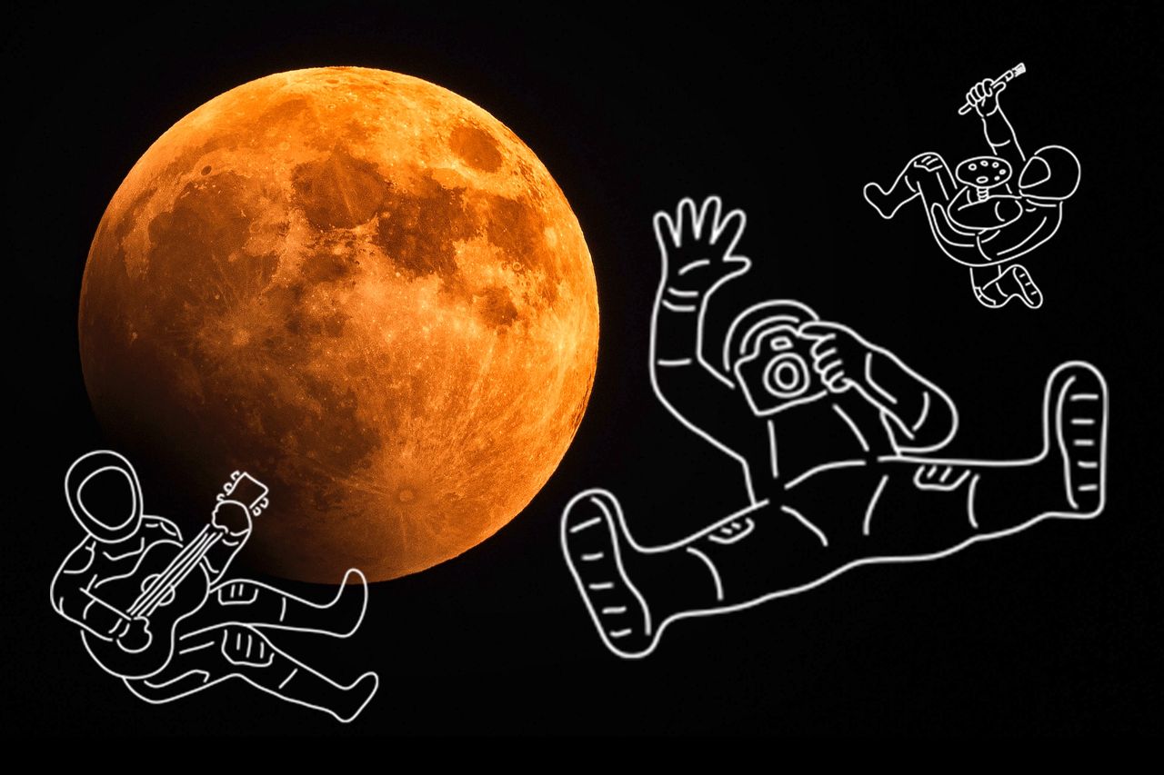 Fotograf poleci na pierwszą turystyczną wyprawę dookoła Księżyca