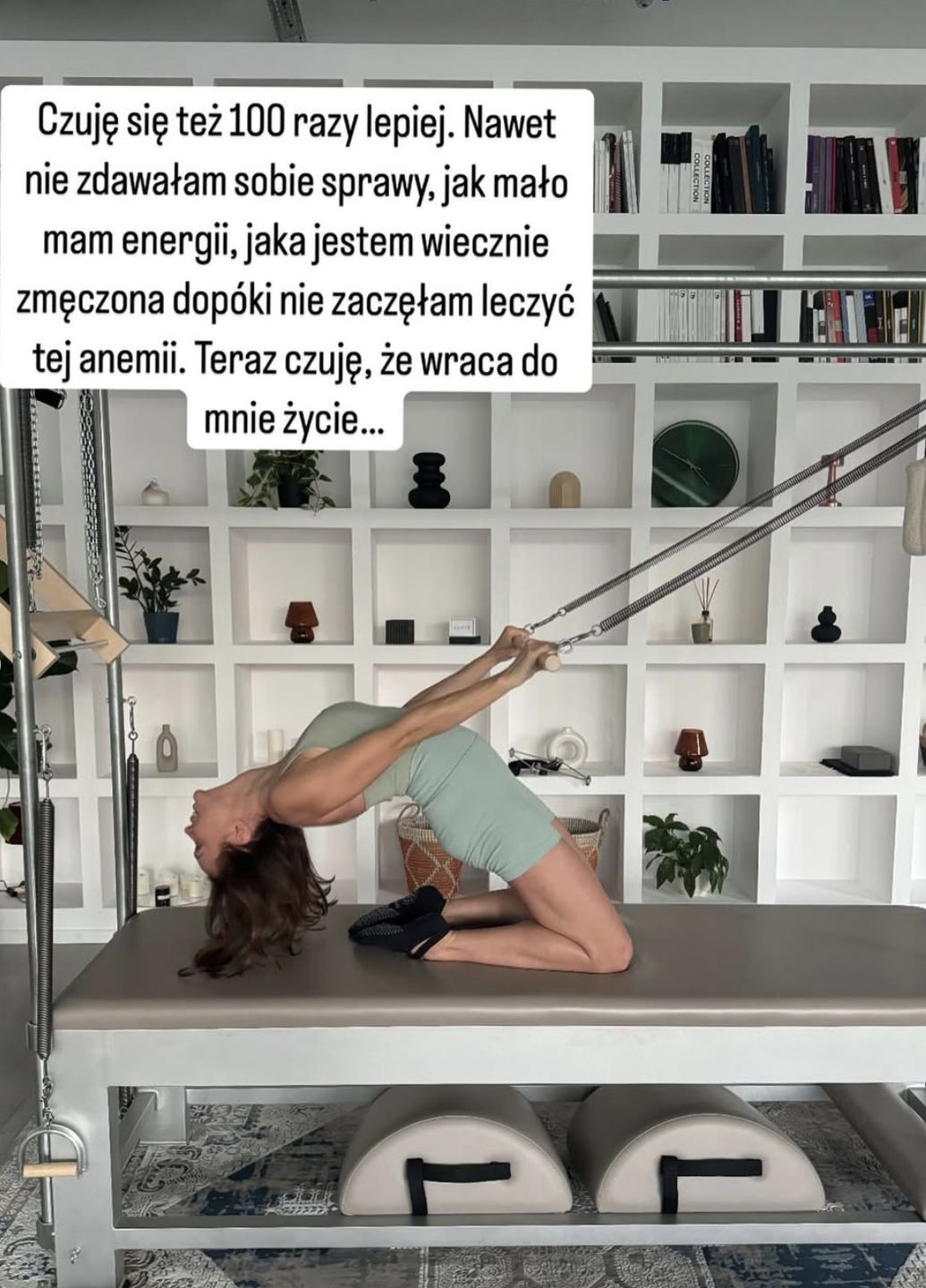 Anna Wendzikowska zmaga się z anemią