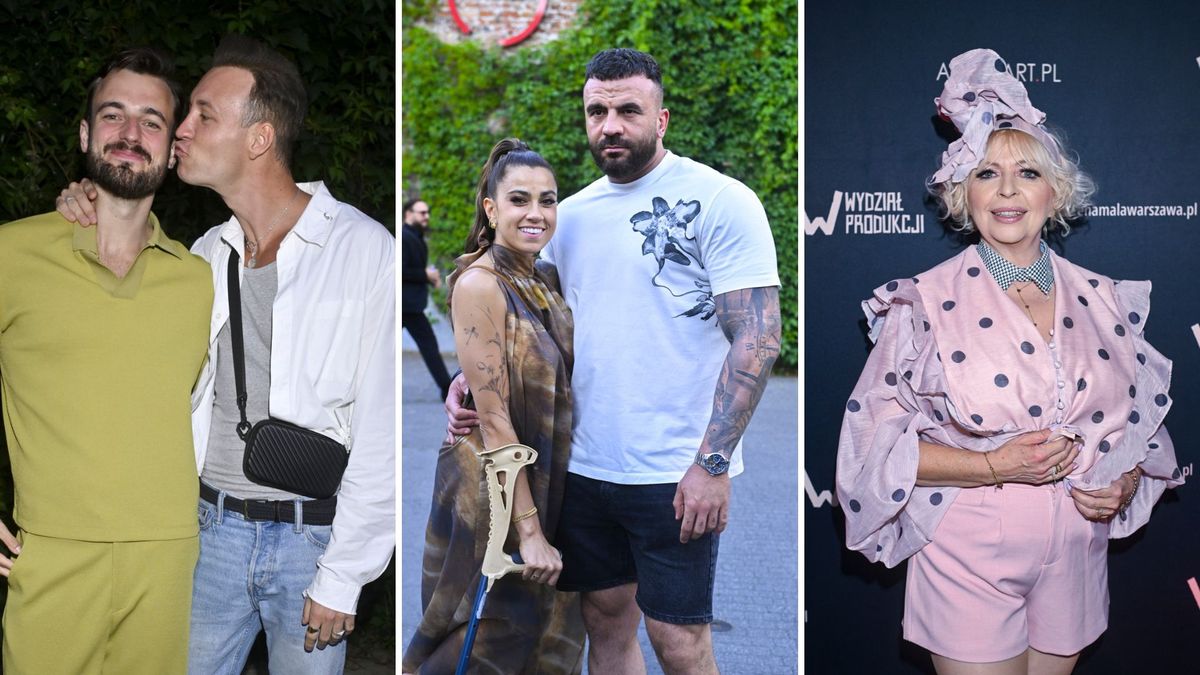 Gwiazdy na premierze spektaklu "Erotic-Zdrój"
