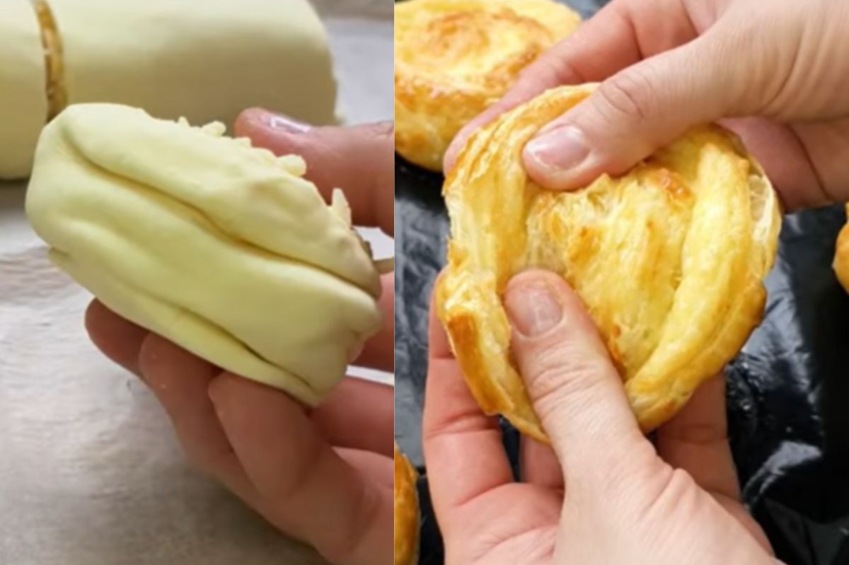 Szybki sposób na przekąskę z ciasta francuskiego 