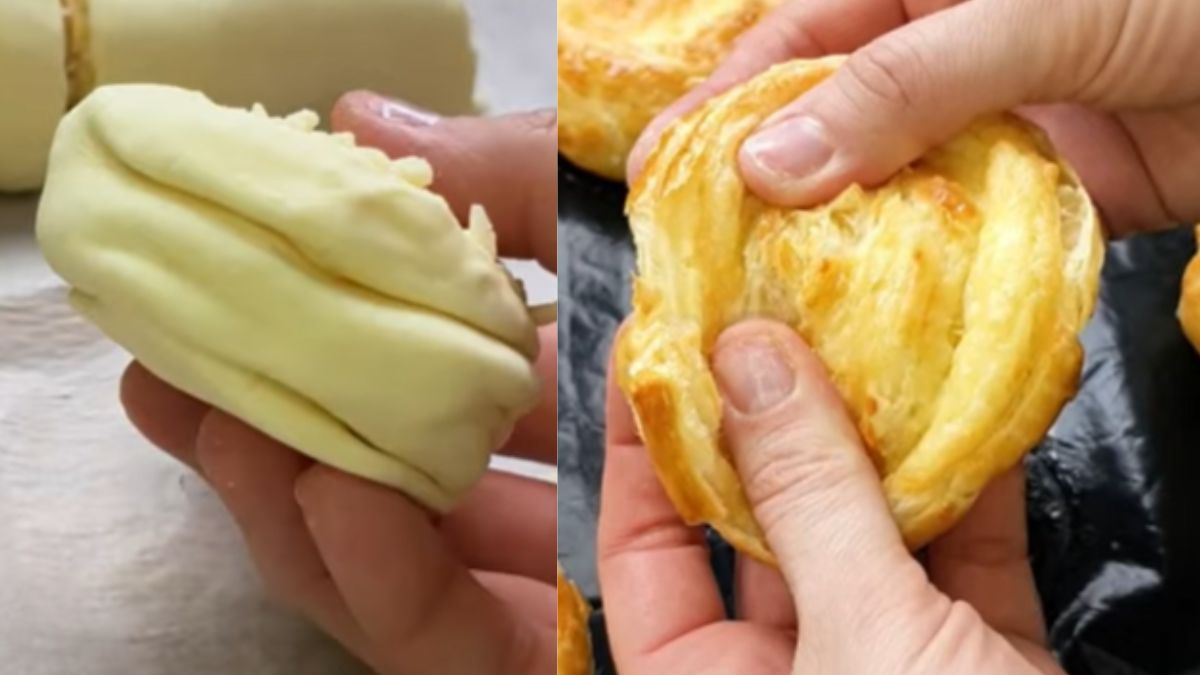 Szybki sposób na przekąskę z ciasta francuskiego 