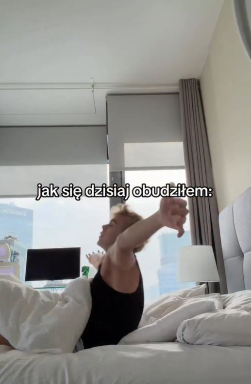 Sypialnia Kacpra Porębskiego