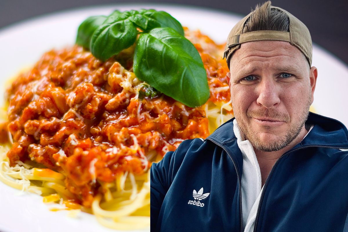 Filip Chajzer poza kebabem robi też obłędne spaghetti. To przepis jego babci