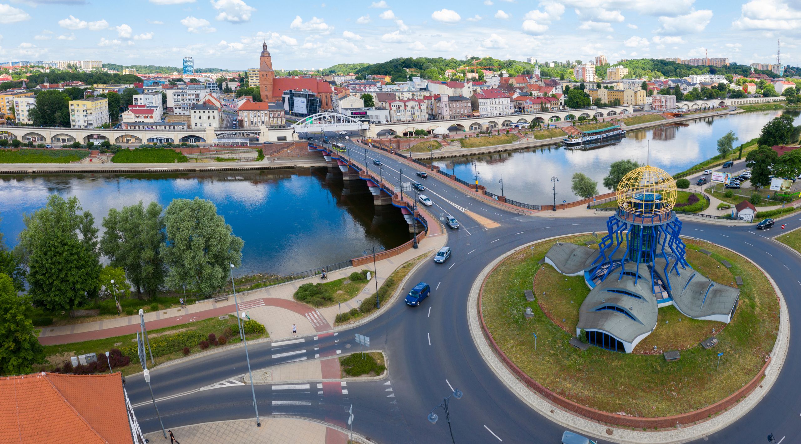 Gorzów Wielkopolski leży nad Wartą