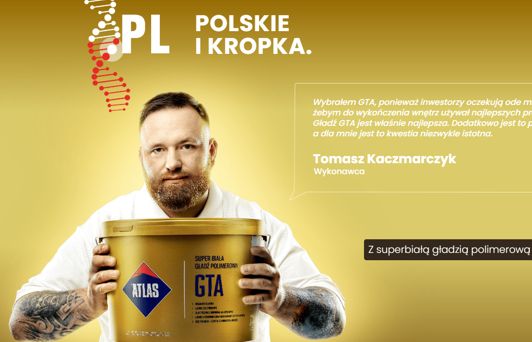 Atlas z kampanią ".PL - polskie i kropka!"