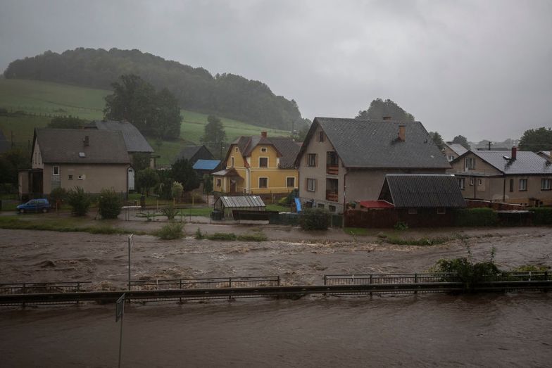 Heavy Rain Sweeps Central Europe
PISECNA, CZECH REPUBLIC - SEPTEMBER 14: A flooded house by the river Bela during heavy rain on September 14, 2024 in Pisecna, Czech Republic.There have been extreme weather and flood warnings as heavy rainfall sweeps the Czech Republic, Poland, Germany, Austria and Slovakia. (Photo by Gabriel Kuchta/Getty Images)
Gabriel Kuchta