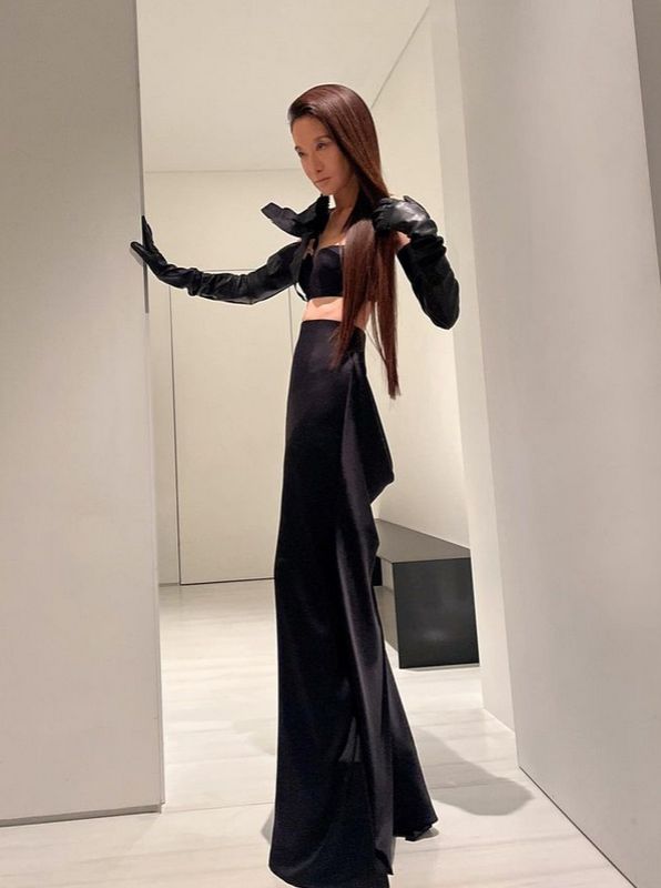 74-letnia Vera Wang pozuje przed eventem