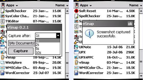 Łatwe zrzutki ekranowe w Windows Mobile 1