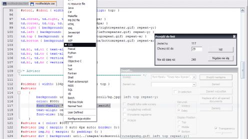 Edytor programistyczny Notepad++ v5.2 1