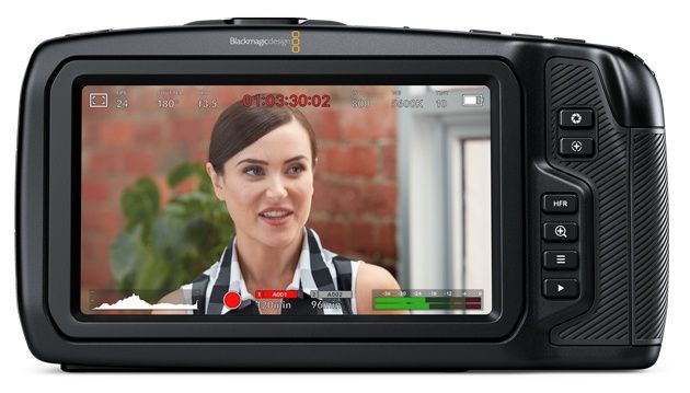 Blackmagic Pocket Cinema 4K ekran LCD