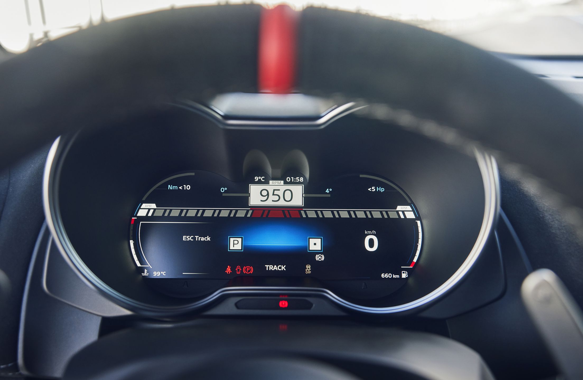 Alpine A110 R (2023) – kokpit