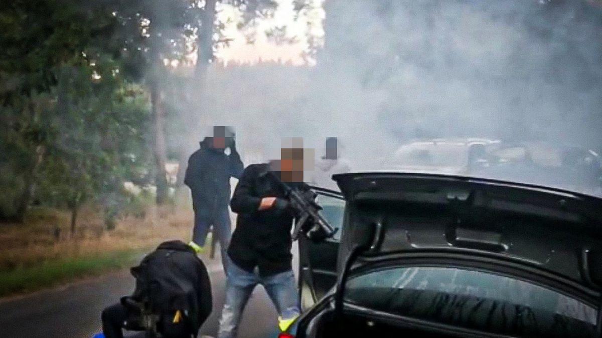 W akcji wzięło udział blisko 200 funkcjonariuszy