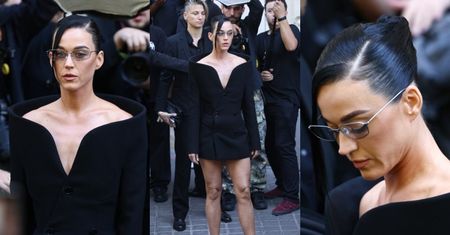 Smutna Katy Perry snuje się na pokazie Balenciagi. Tak odreagowuje rozstanie z Orlando Bloomem?