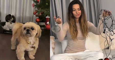 Sandra Kubicka przystroiła swój nowy dom na święta. Po rozstaniu tę rzecz zrobiła po raz pierwszy [ZDJĘCIA]