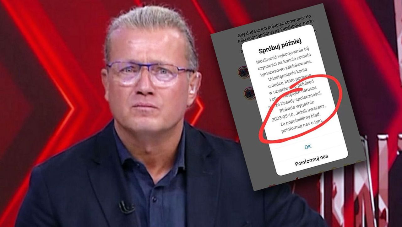 Internetowa aktywność Jarosława Jakimowicza znów zakończyła się blokadą jego konta na Instagramie  