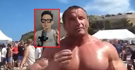 Sparodiował kultowy film. Pudzianowski szybko zareagował
