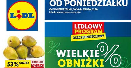 Lidl gazetka od 10.10 22. Oferta ważna od poniedziałku 10 października – aktualne promocje