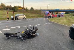 Tragiczny wypadek w Żorach. Stracił panowanie nad motocyklem