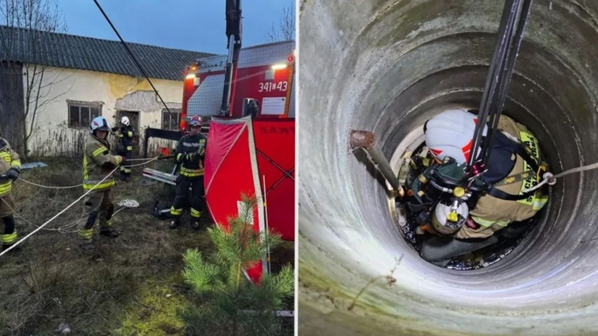 Makabryczne odkrycie na dnie studni. Znaleziono ciało mężczyzny