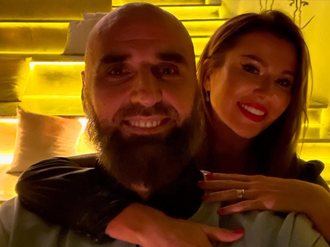 Marcin Gortat z żoną