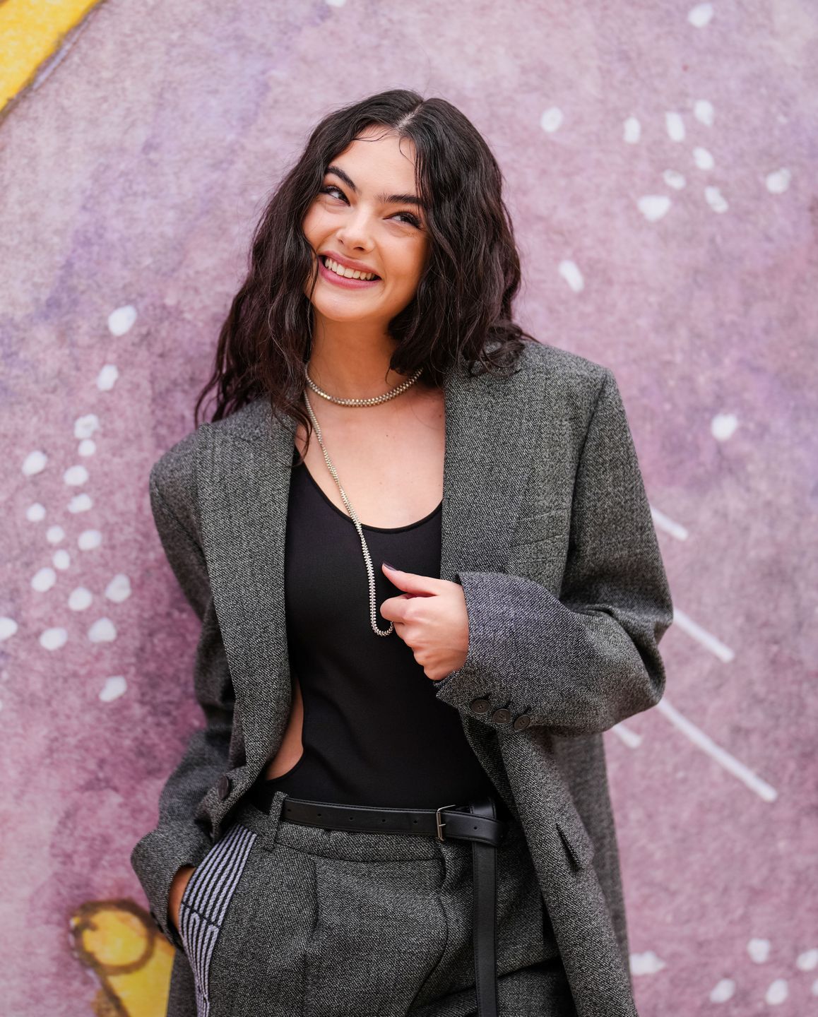 Deva Cassel na Paris Fashion Week